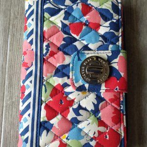 VERA BRADLEY Summer Cottage Turnlock Wallet